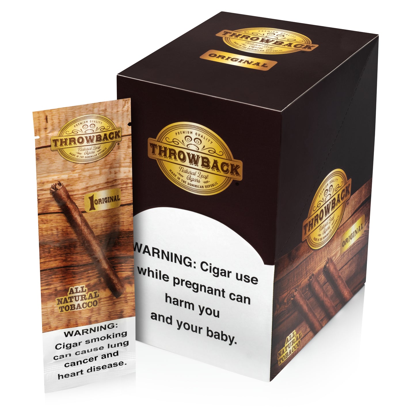 Throwback® Natural Leaf Cigars